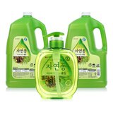 자연퐁 솔잎 주방세제 490ml + 리필 3.92L x 2 통