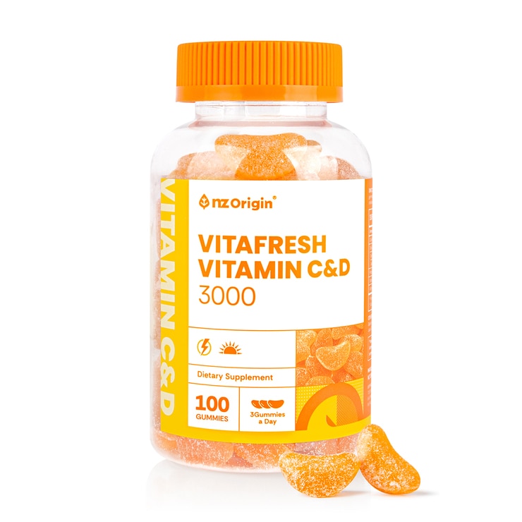 엔젯오리진 비타프레쉬 비타민 C&D 3000mg x 100구미x 2