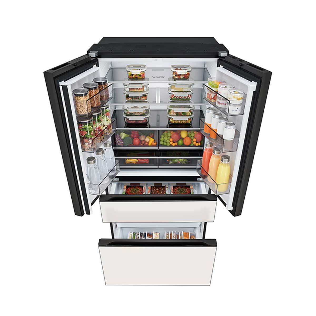 LG 오브제 FIT&MAX 냉장고 628L, 베이지