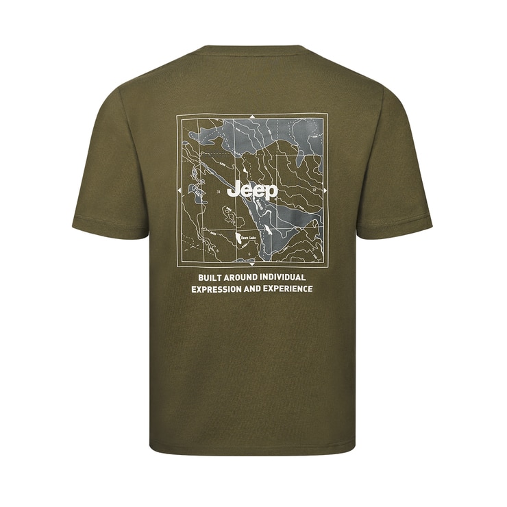 지프 남성 그래픽 반소매 티셔츠