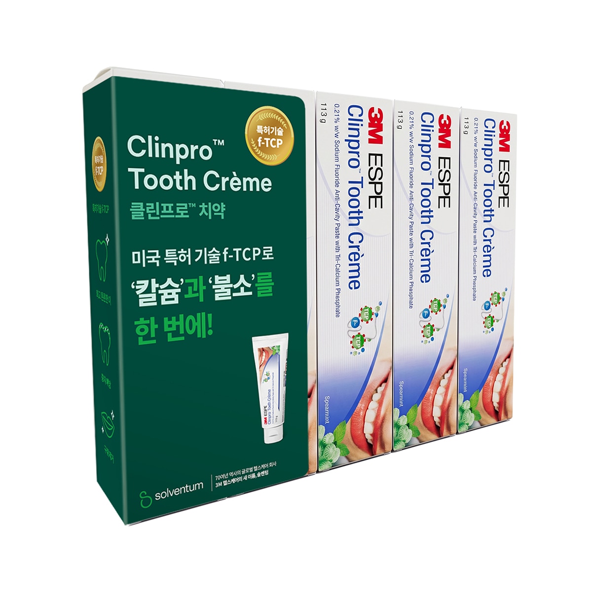 3M 클린프로 치약 113g x 5개 3M 클린프로 치약 113g x 5개