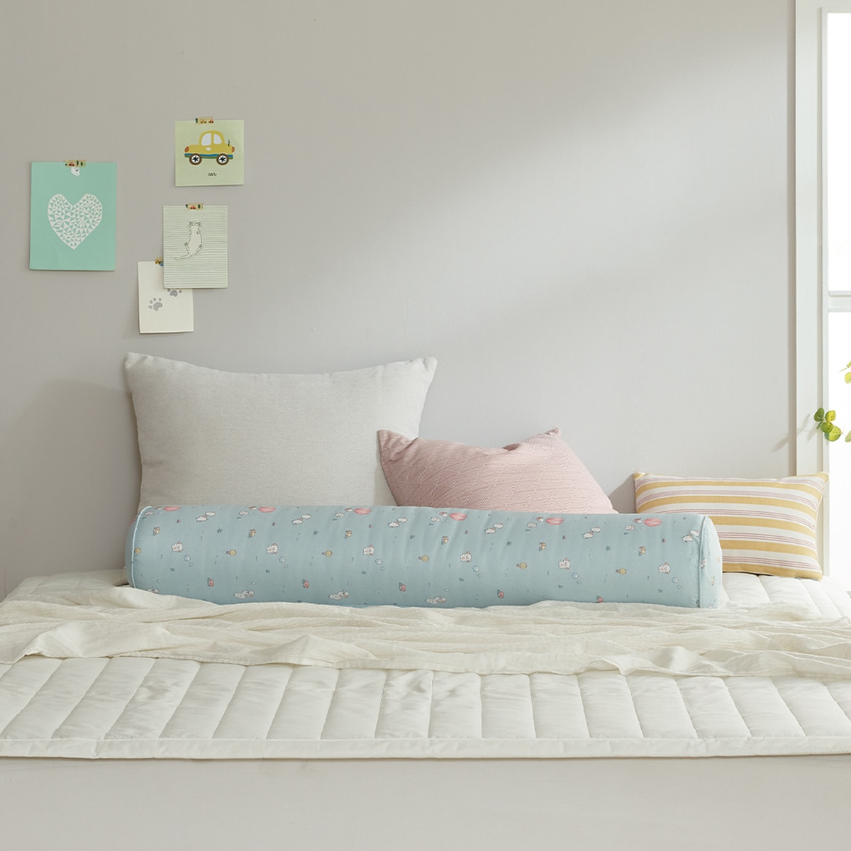 알러텍트 웰로쉬 바디 필로우 - 애니멀즈 (민트)