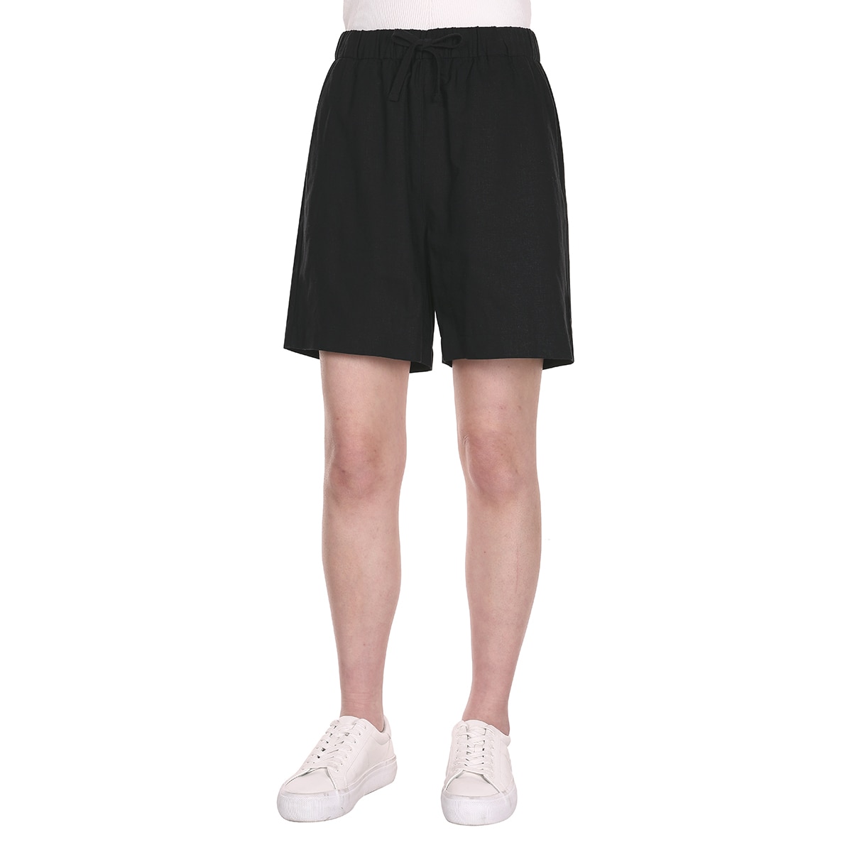 게스 여성 리넨 반바지