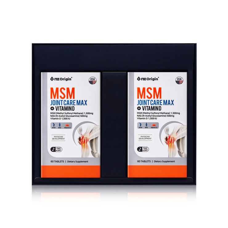 엔젯오리진 MSM 조인트 케어 맥스 비타민D 선물세트x 3
