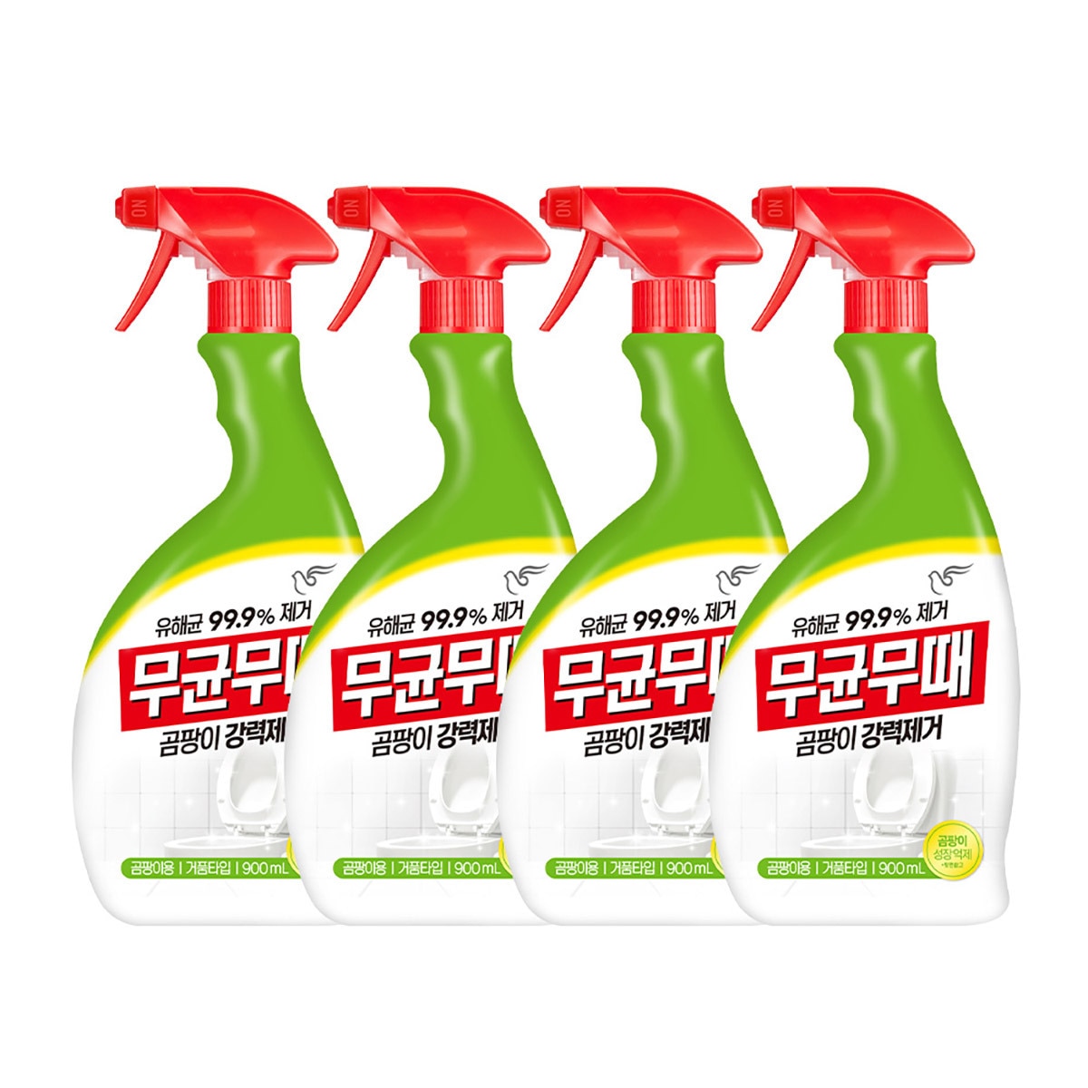 피죤무균무때세정제900ml x 4pk