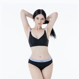 스킨온 여성 스포티 브라 2매 - 페리윙클/보이드블랙 스킨온 여성 스포티 브라 2매 - 페리윙클/보이드블랙