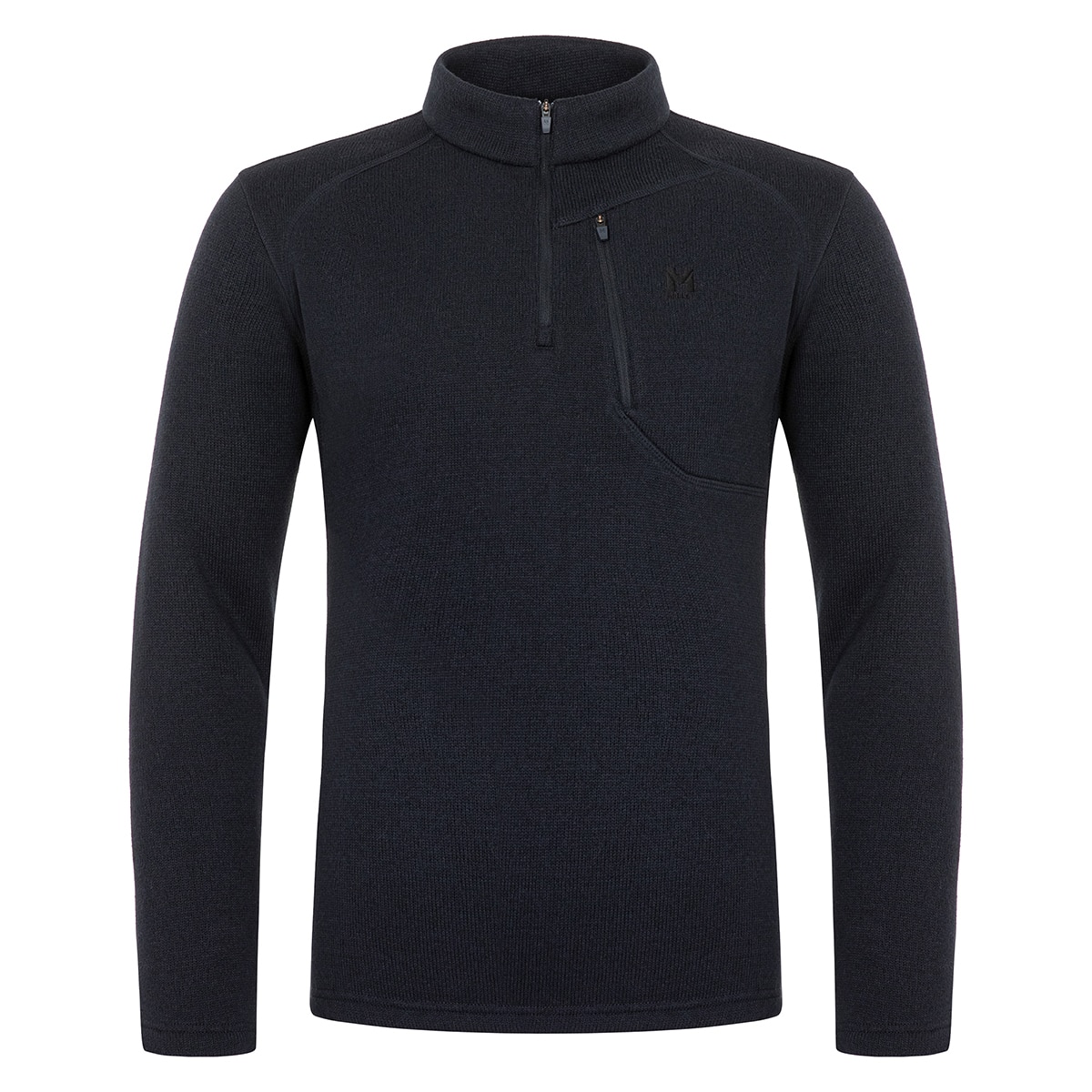 밀레 남성 1/4 집업 스웨터 - 네이비