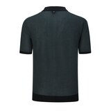 브렌우드 남성 반소매 니트 폴로 - 그린, L