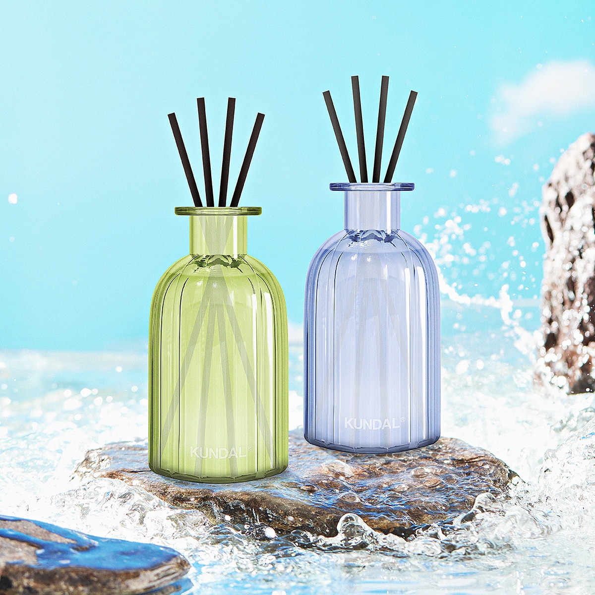 쿤달 제주에디션 디퓨저 세트 400ml x 2P
