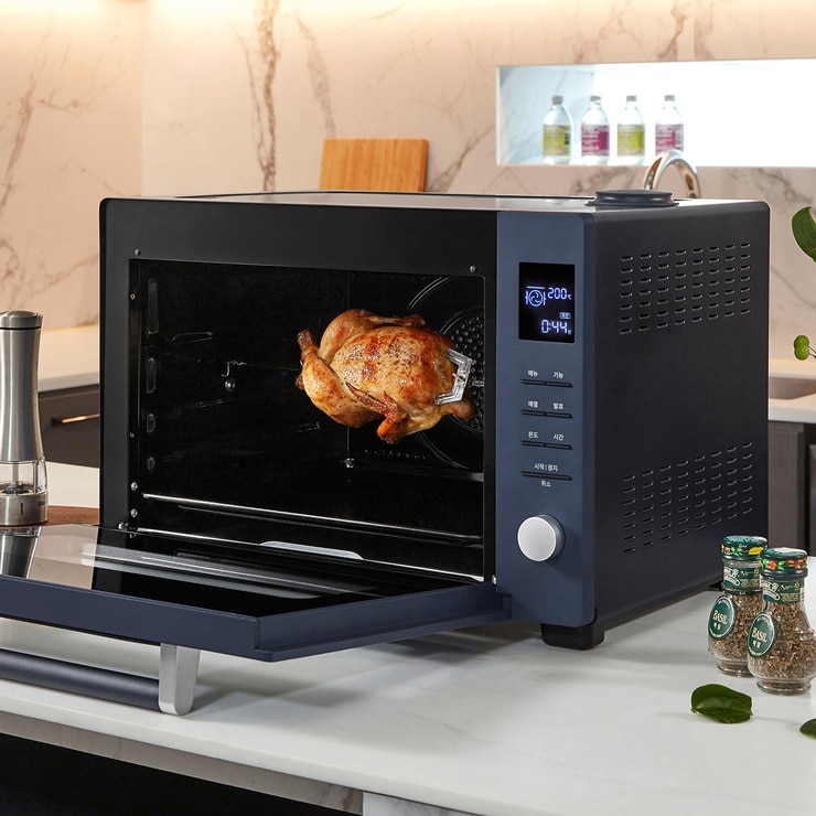 위즈웰 인헨스 스팀 오븐 40L WOP100 - 블루