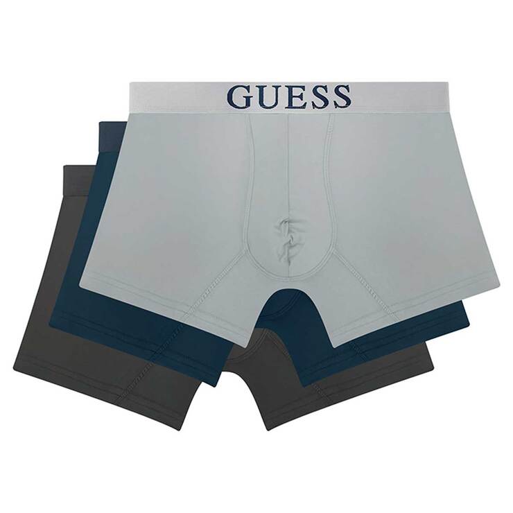 게스 아웃밴드 브리프 3매 - 라이트그레이/네이비/딥그레이, 100