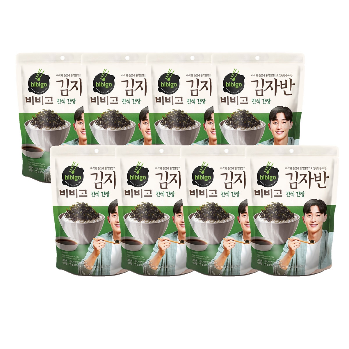 CJ 명가 김자반 한식간장 50g x 8