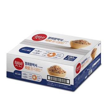 햇반 파로 통곡물밥 190g x 12