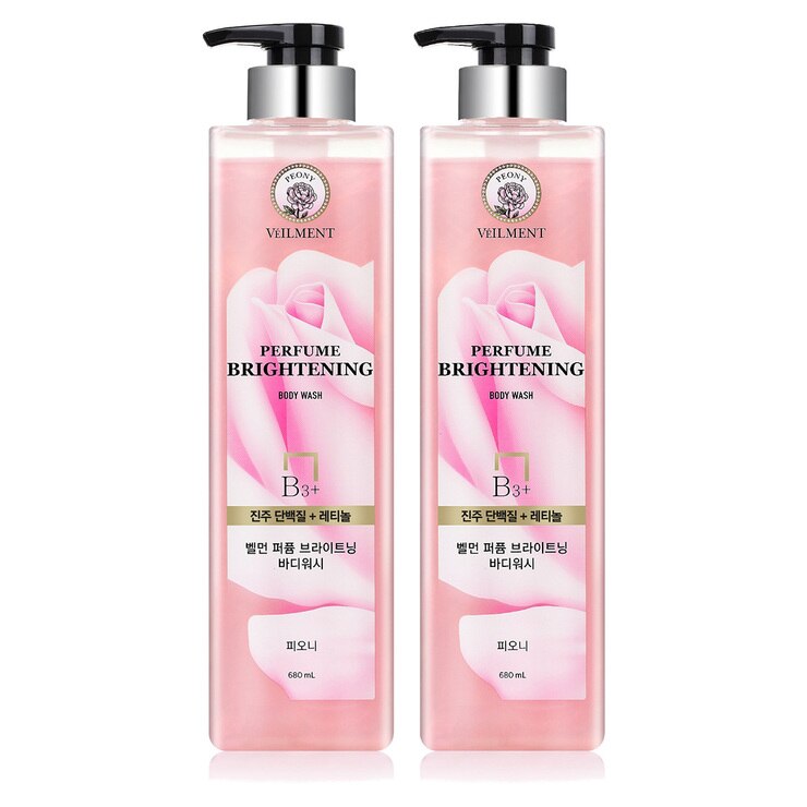 벨먼 퍼퓸 브라이트닝 바디워시 680ml X 2입 피오니 코스트코 코리아