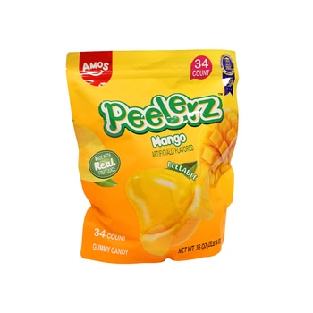 Amos Peelerz 망고 젤리 1,020g / 30g x 34