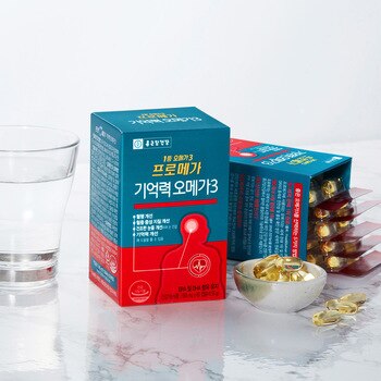 종근당건강프로메가기억력오메가3 654mg x 60캡슐x 2 종근당건강프로메가기억력오메가3 654mg x 60캡슐x 2