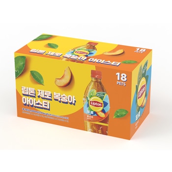립톤제로 복숭아 500ml x 18 립톤제로 복숭아 500ml x 18