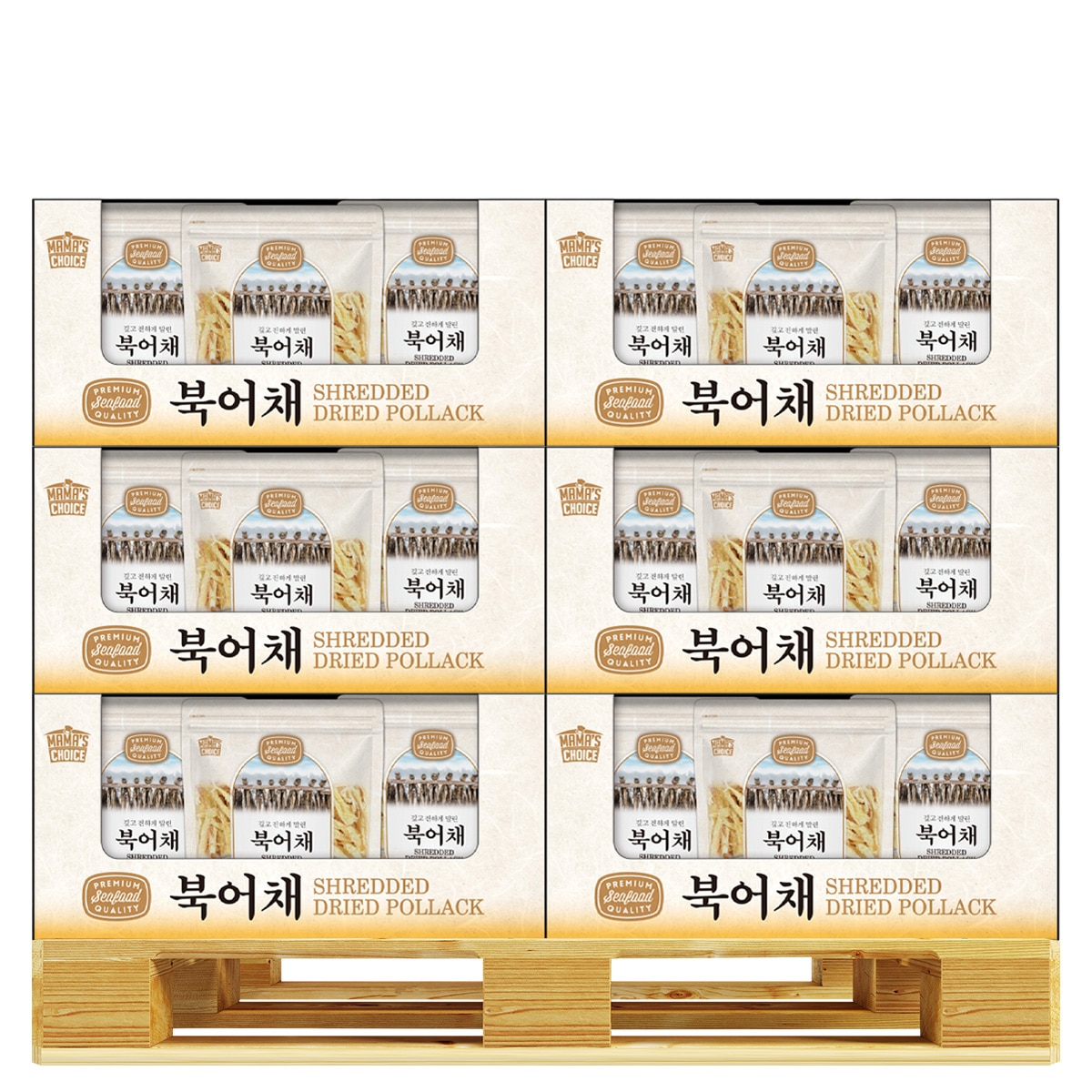 Mama's Choice 북어채 520g x 240 Mama's Choice 북어채 520g x 240