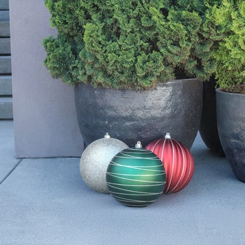 크리스마스 250mm 오너먼트 장식 3개 세트