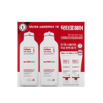 닥터포헤어 셀에너지 샴푸  750ml x 2 + 100ml x 2