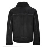 브렌우드 남성 무스탕 - 블랙, S 브렌우드 남성 무스탕 - 블랙, S