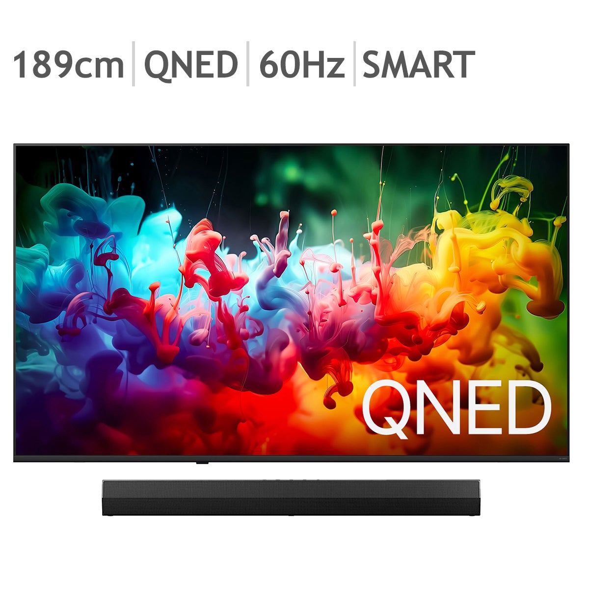 LG QNED AI TV 75QN1C70BMA 189cm (75) + S20A