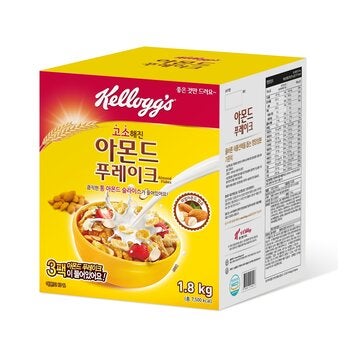 켈로그 아몬드 푸레이크 600g x 3개입