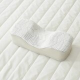 에이프릴앳홈 목편한 냉감 베개 38x16cm - 그레이