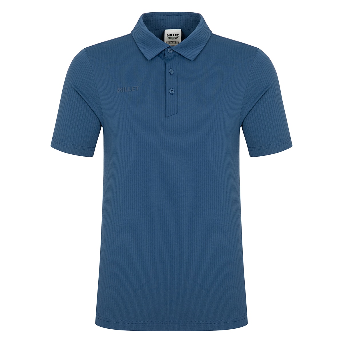 밀레 남성 반소매 쿨 폴로티 - 블루