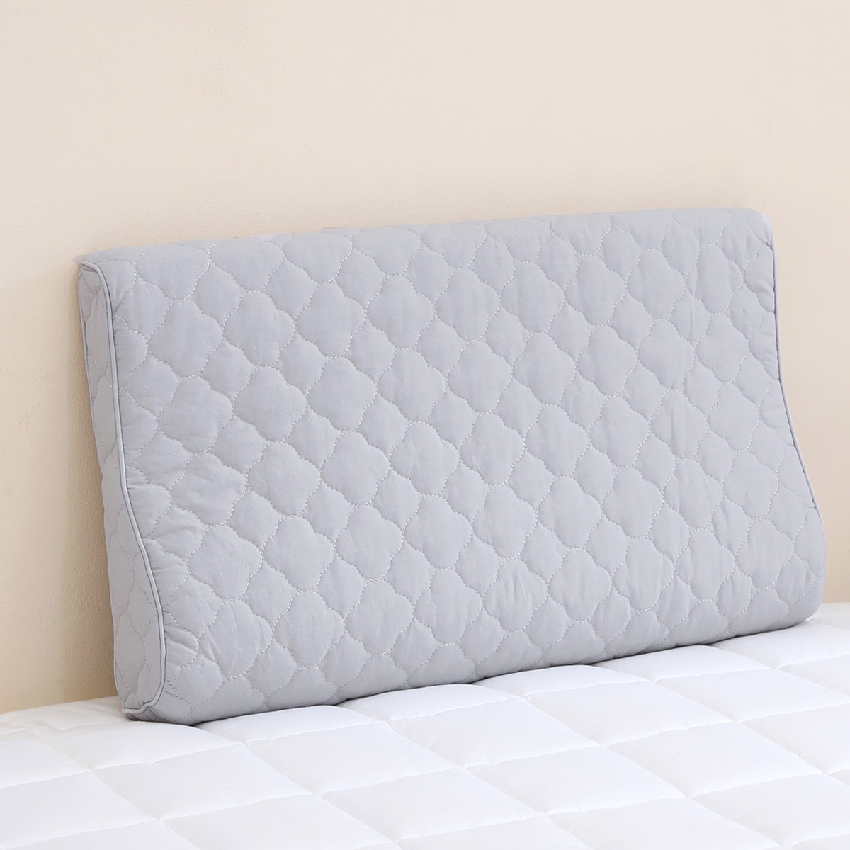 April At Home 고밀도 워싱면 방수 메모리폼 낮은베개