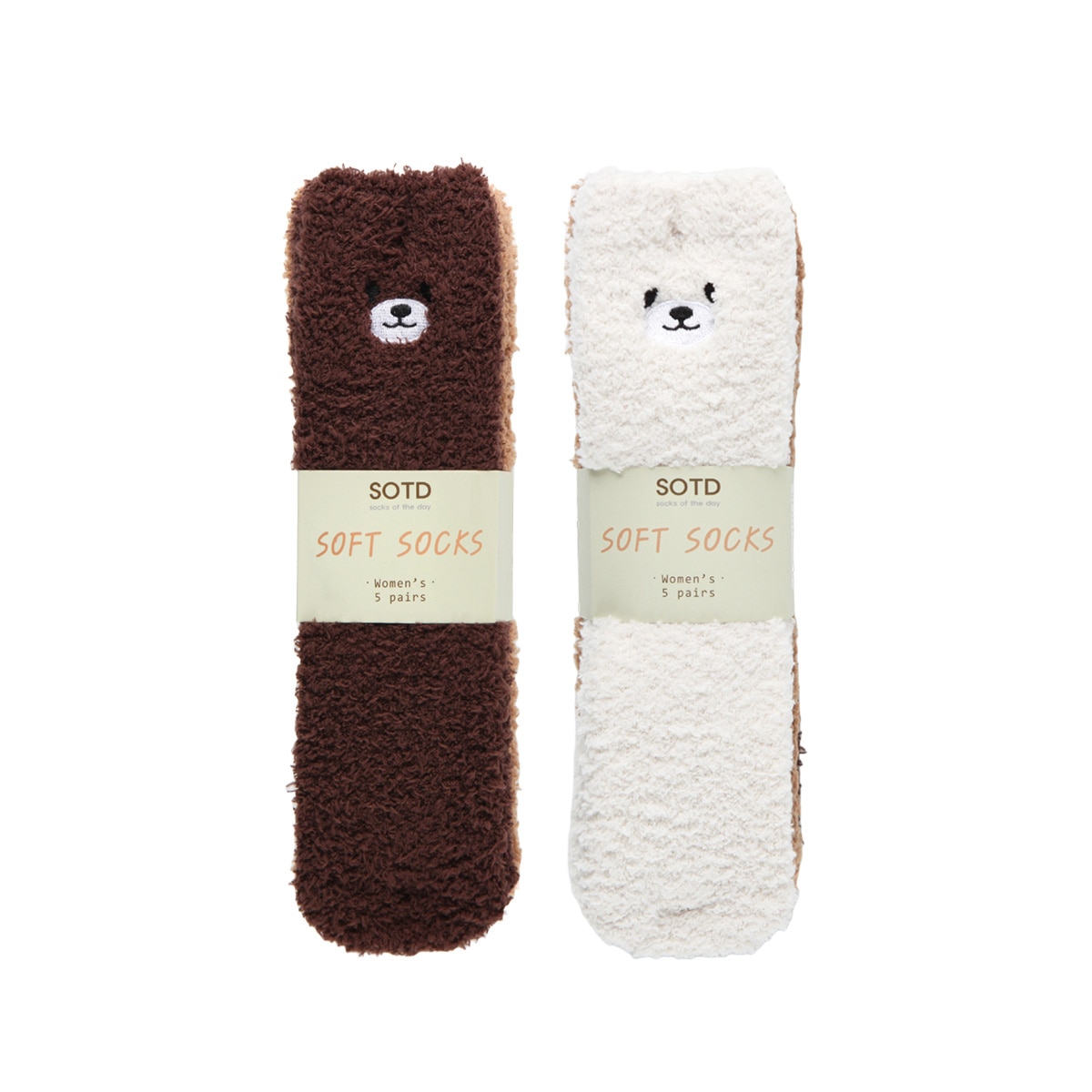 SOTD 여성 수면양말 5족