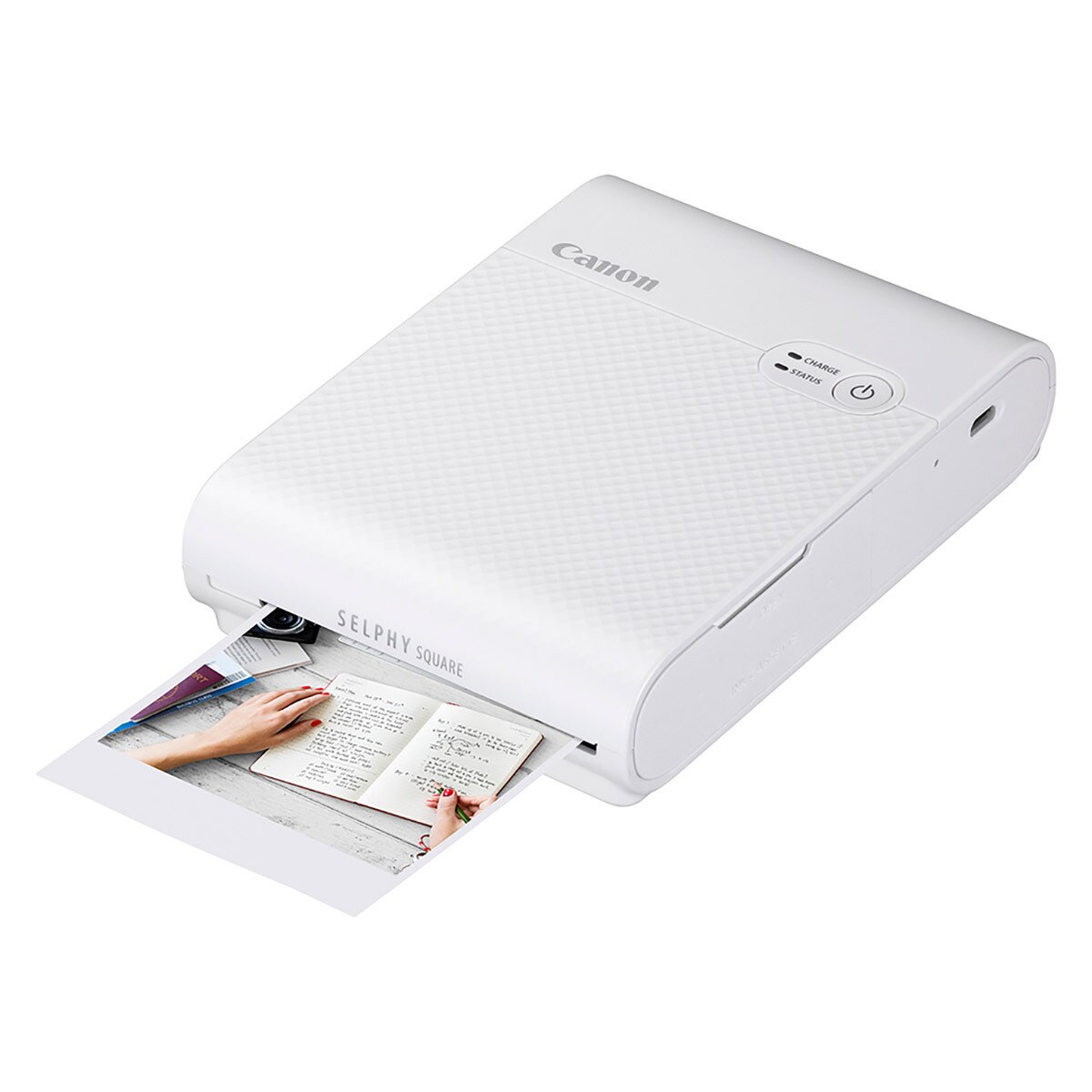 캐논 컴팩트 포토프린터 QX10 & 인화지 XS-20L 세트 - 화이트