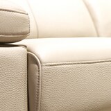 사트바 프라임 통가죽 슬라이딩 소파 4인