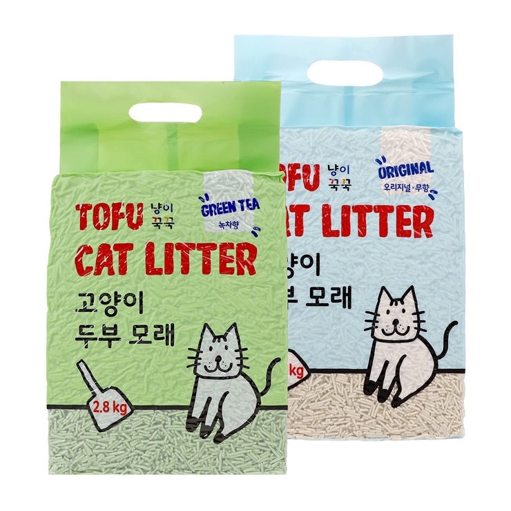 냥이꾹꾹 고양이 두부모래 2.8kg x 6(7L) 냥이꾹꾹 고양이 두부모래 2.8kg x 6(7L)