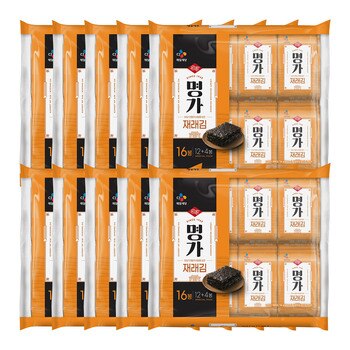 CJ 명가 재래김 4g x 16 x 10