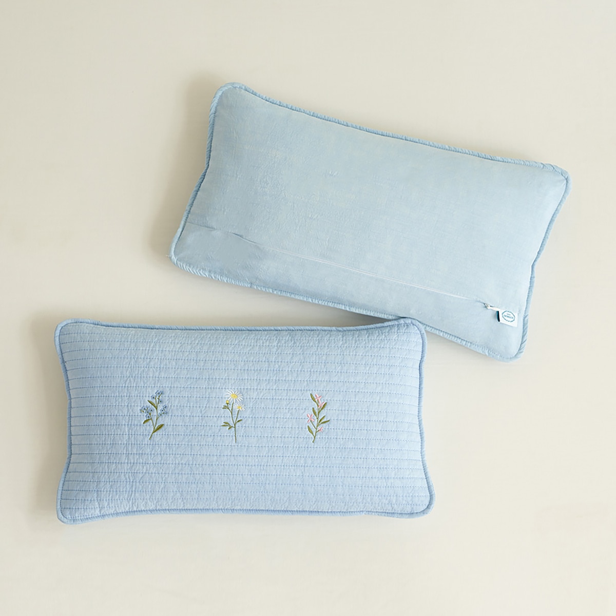 루마인 홈 메밀 베개 1P - 블루