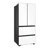 삼성 비스포크 AI 김치플러스 4도어 490L, 새틴화이트