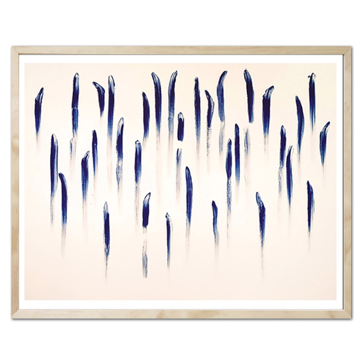 작가 이우환 아트 포스터 73X59cm