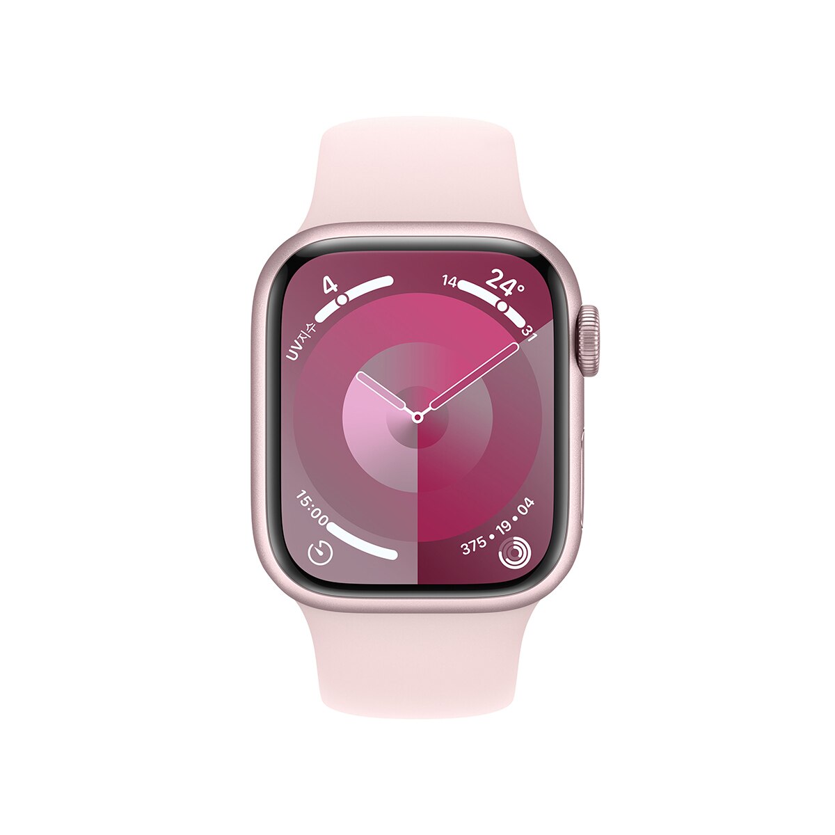 Apple Watch S9 41mm GPS + Cell PNK/LPNK 스포츠 밴드 M/L