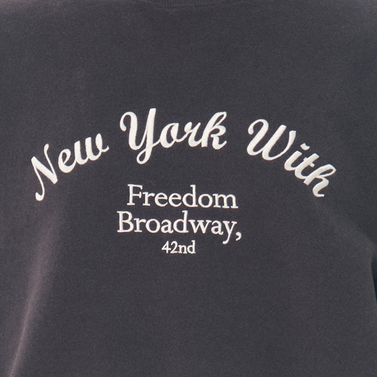 비지트 인 뉴욕 여성 플리스 스웨트셔츠