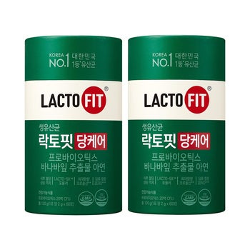 종근당건강 락토핏 당케어 2g x 120