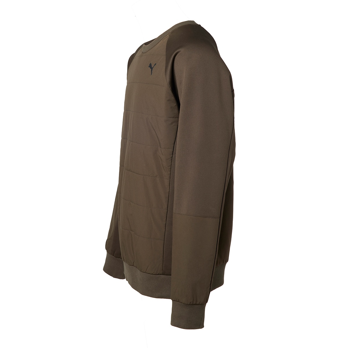 푸마 남성 하이브리드 긴소매 크루티 - 그린, M