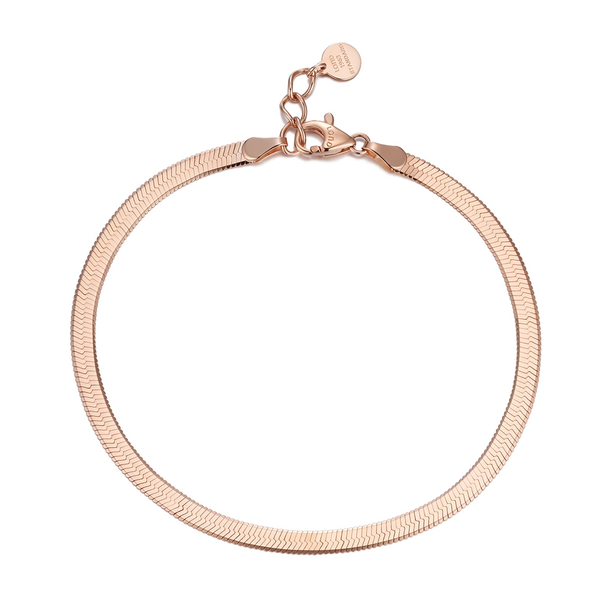 론드 카테나 14K 골드 팔찌 - 핑크골드