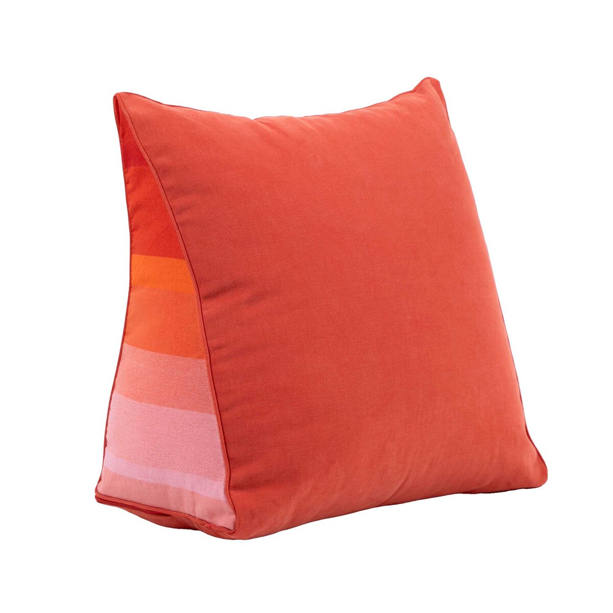 오리고 삼각 쿠션 소형 - 레드