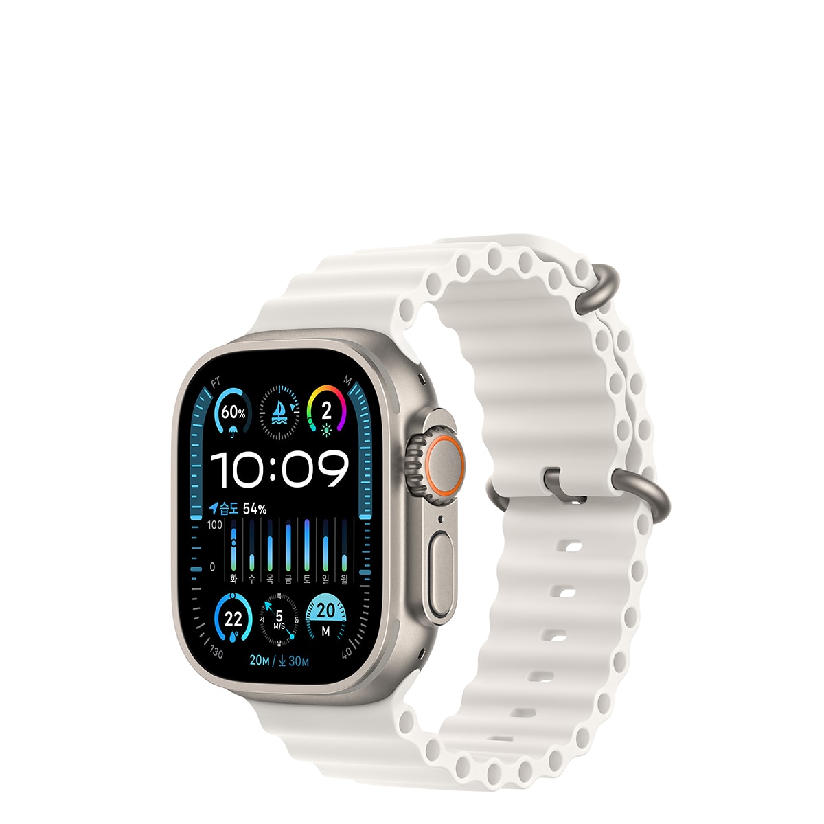 Apple Watch Ultra 2 49mm 티타늄 케이스 (2023)
