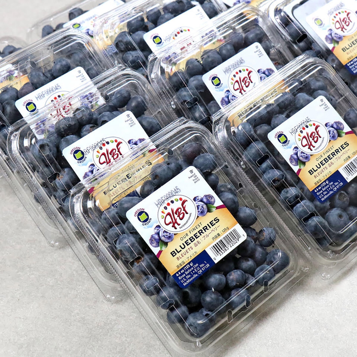블루베리 125g x 10