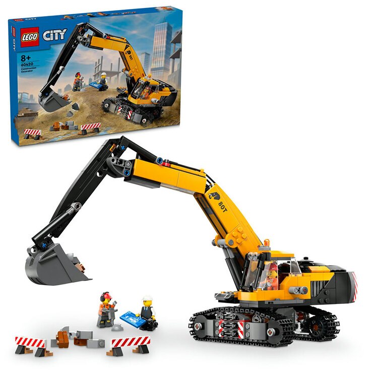 Lego City Yellow Construction Excavator 674858
