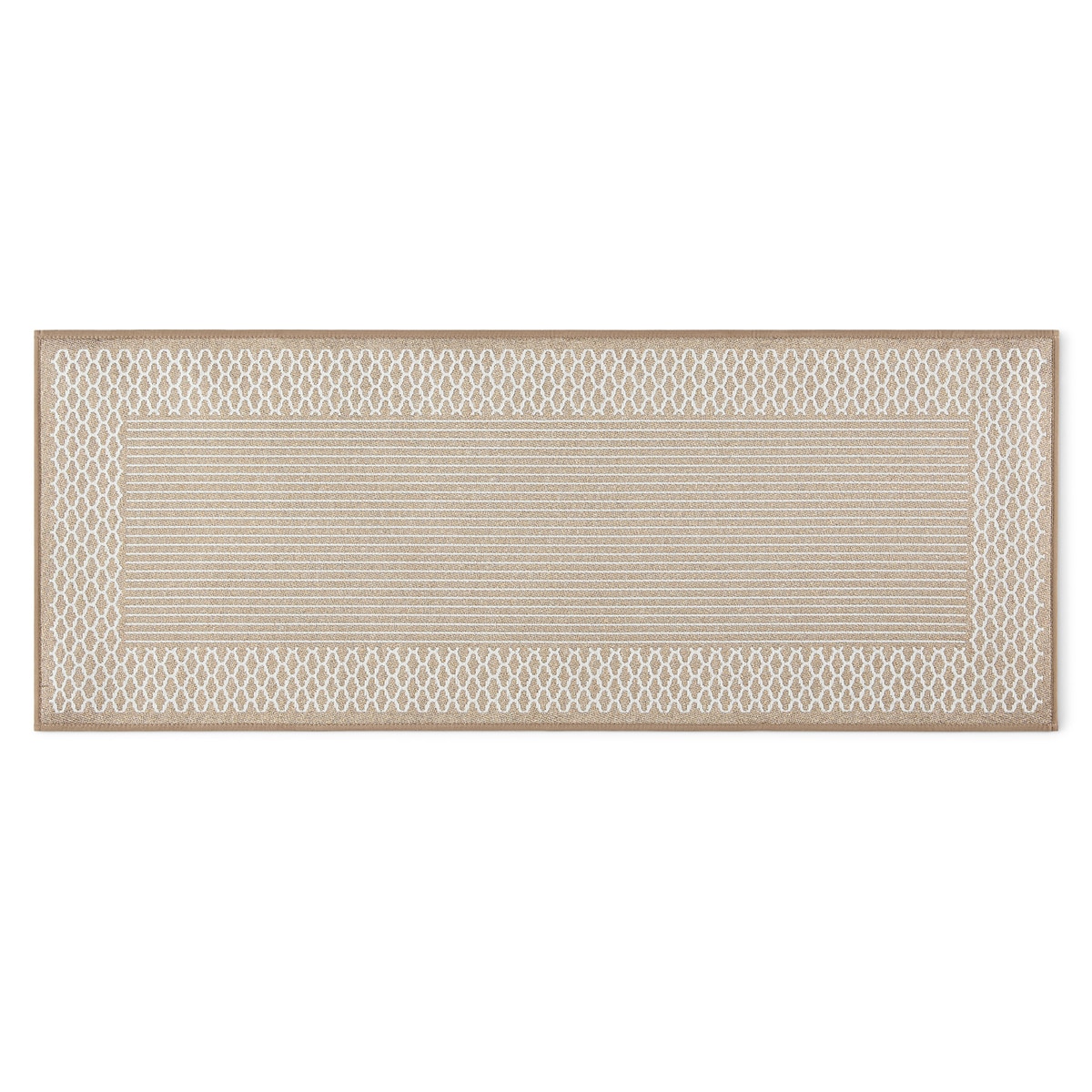 Town & Country 셔닐 트위드 러너 60 x 152cm - 베이지