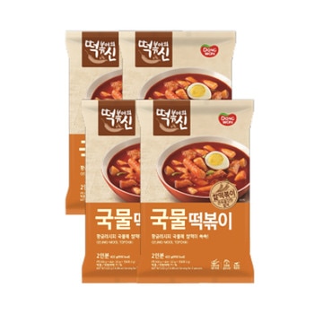 동원 떡볶이의 신 국물 떡볶이 422g x 4팩