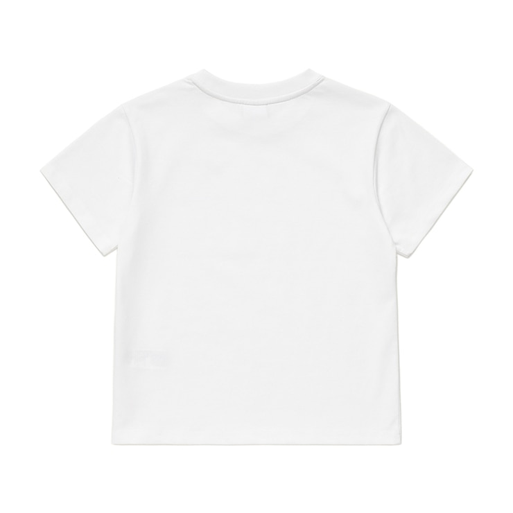 알로봇 키즈 반소매 티셔츠 세트 - 블루/화이트